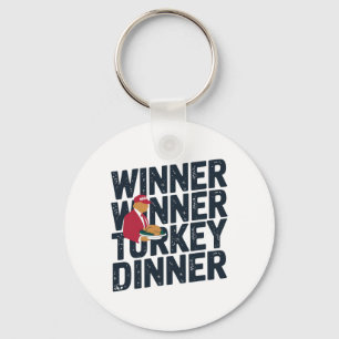 Porte-clés Trump Thanksgiving 2024 Lauréat Turquie Dinne