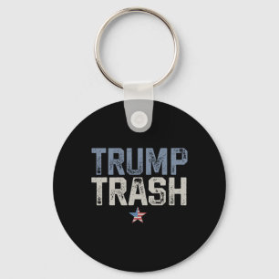 Porte-clés Trump Trash Garge 2024 Pour Trump Fière Mega Garge
