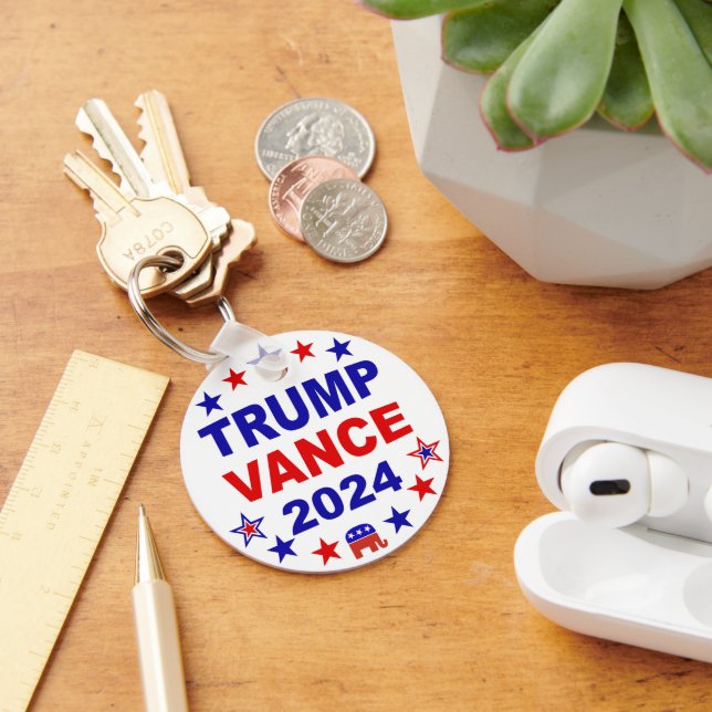 Porte-clés Trump Vance 2024 (Bureau)