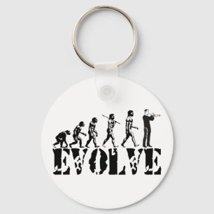 Porte-clés Trumpet Cornet Bugle Band Musical Music Evolution