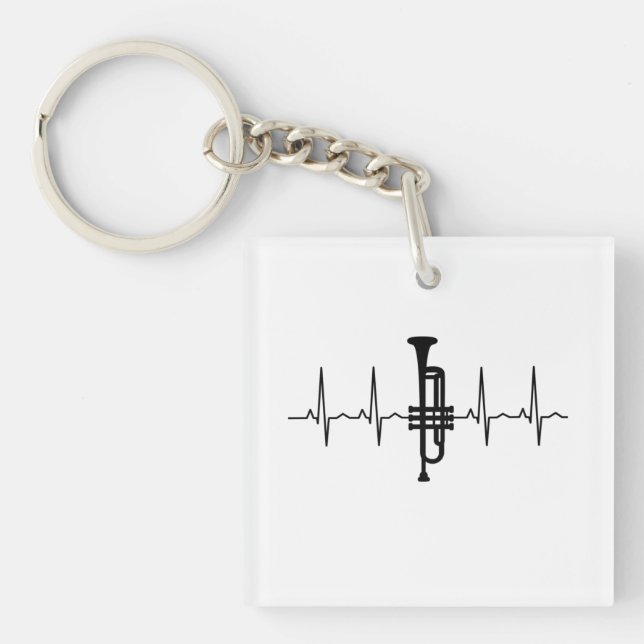 Porte-clés Trumpet Hearbeat (Devant)