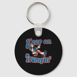 Porte-clés Trumpin Trump pour le président 2024
