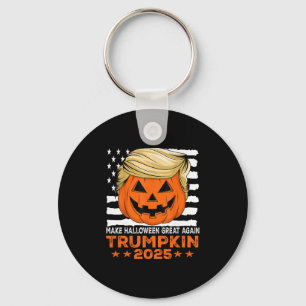 Porte-clés Trumpkin 2025 États-Unis Rendre Halloween de nouve