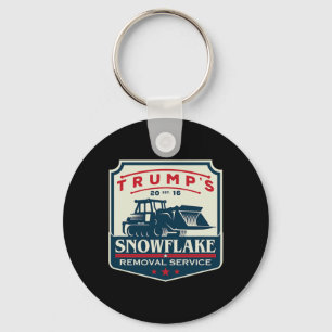 Porte-clés Trump's Snowflake Removal Service Funny Donald Tru