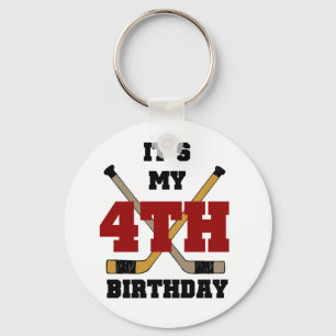 Porte-clés Tshirts et cadeaux pour le 4e anniversaire de hock