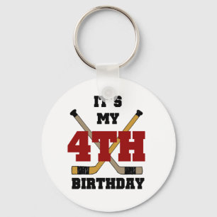 Porte-clés Tshirts et cadeaux pour le 4e anniversaire de hock
