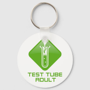 Porte-clés Tube d'essai adulte