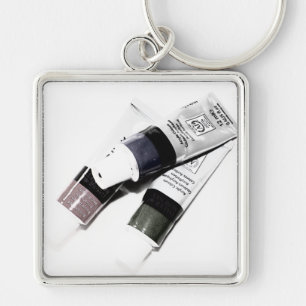 Porte-clés Tubes de peinture acrylique de l'artiste photo