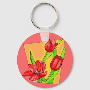 Porte-clés Tulipes