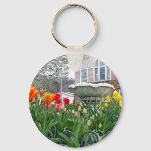 Porte-clés Tulipes de printemps