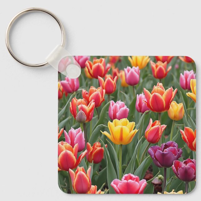 Porte-clés Tulipes néerlandaises (Recto)