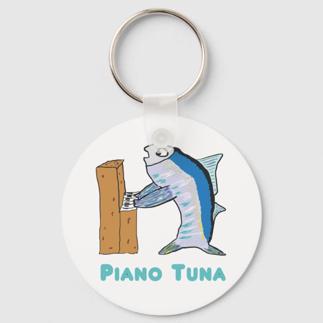 Porte-clés Tuner de piano (Tuna de piano) (Recto)