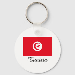 Porte-clés Tunisia Flag Design