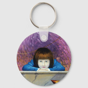 Porte-clés Tunnel rose