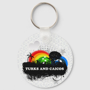 Porte-clés Turcs Et Caicos Fruits