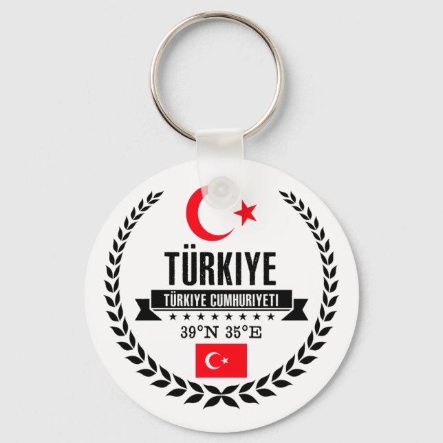 Porte-clés Turquie (Recto)