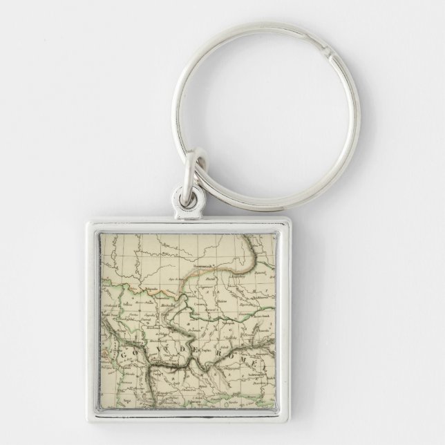 Porte-clés Turquie en Europe 2 (Devant)