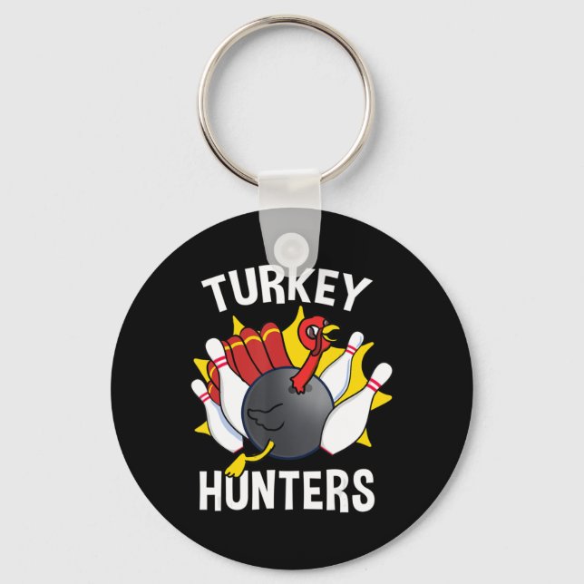 Porte-clés Turquie Hunling Bowling Amusants Bowling Cadeau (Recto)