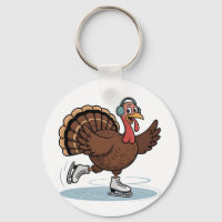 Turquie Patinage sur glace Thanksgiving Gobbler