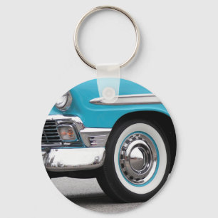 Porte-clés Turquoise Classic Car