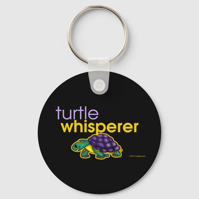 Porte-clés Turtle Whisperer (Recto)