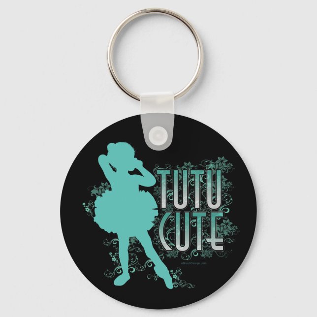 Porte-clés TuTu Cute (Aqua) (Recto)