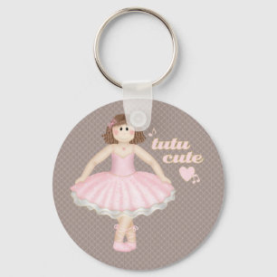 Porte-clés Tutu Cute (Brunette) - Porte - clé