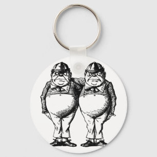 Porte-clés Tweedle Dee et Tweedle Dum