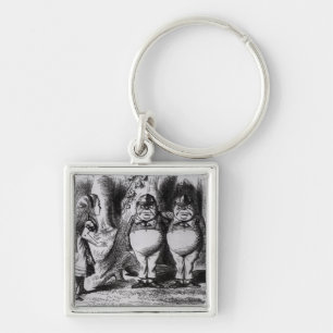 Porte-clés Tweedledum et Tweedledee