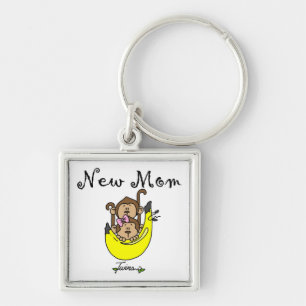 Porte-clés Twin Boy et GIrl Nouveau cadeau maman