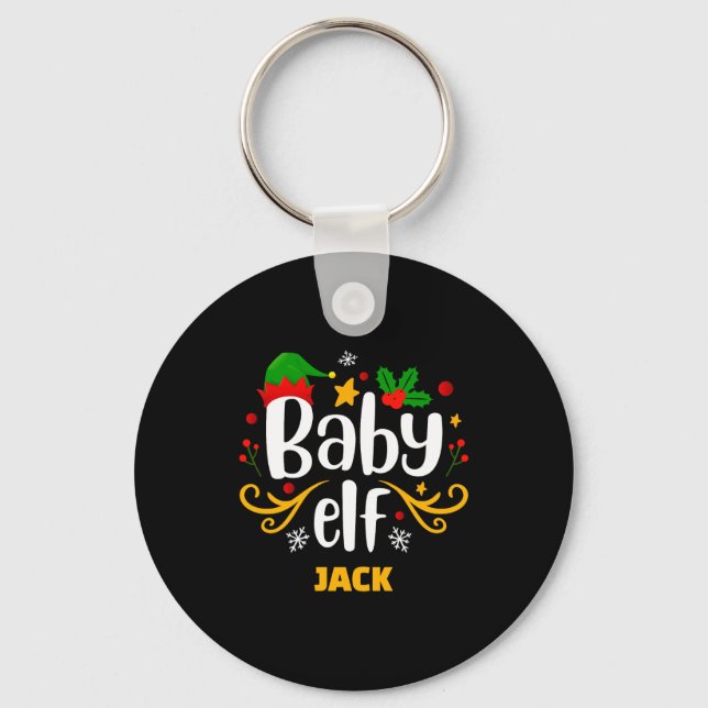 Porte-clés Tygraphy Baby Elf Fun Family Matching Baby  (Recto)