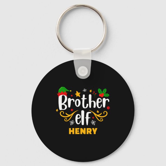 Porte-clés Tygraphy Brother Elf Fun Family Matching  (Recto)