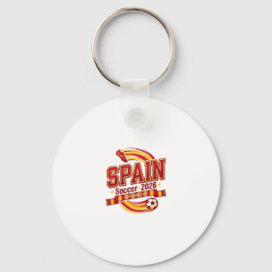 Porte-clés Typographie de pays audacieuse Football Espagne 20