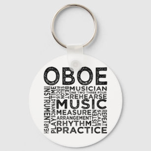 Porte-clés Typographie d'Oboe