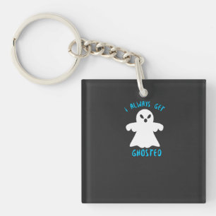 Porte-clés Typographie Drôle Ghébergé Halloween T-Shirt Desig