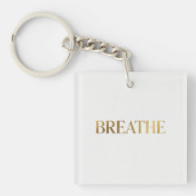 Typographie minimaliste avec le mot or respirer