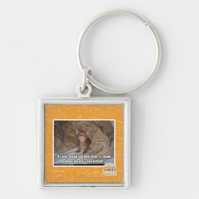 Porte-clés U peut maek le lit plus tard (Devant)