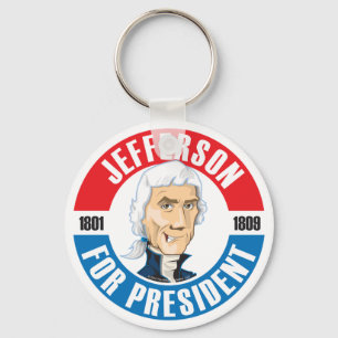 Porte-clés U.S. Les Présidents Campaign Keychain : #3