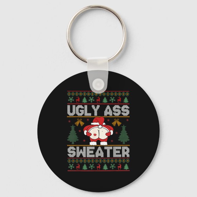 Porte-clés Ugly Sweater Christmas  (Recto)