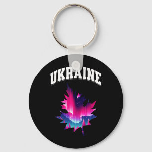 Porte-clés Ukraine Aurore Boréale Vacances S