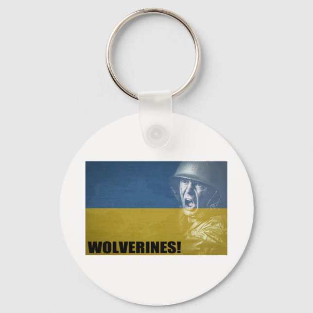 Porte-clés Ukraine Wolverines ! (Recto)