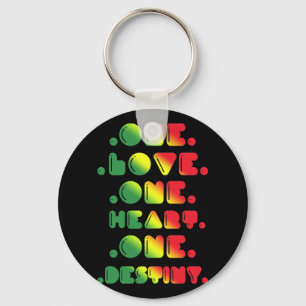 PORTE-CLÉS UN AMOUR, UN COEUR, UN DESTIN