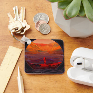 Porte-clés Un Astronaute Sur Mars