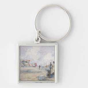Porte-clés Un avion décollant, 1913