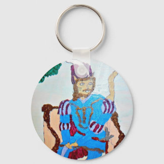 Porte-clés Un beau chatte de gentleman