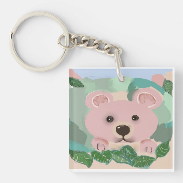 Porte-clés Un bébé ours (Devant)