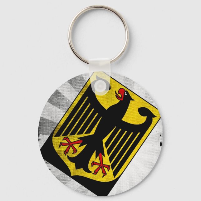 Porte-clés Un certificat d'authenticité de l'Allemagne (Recto)