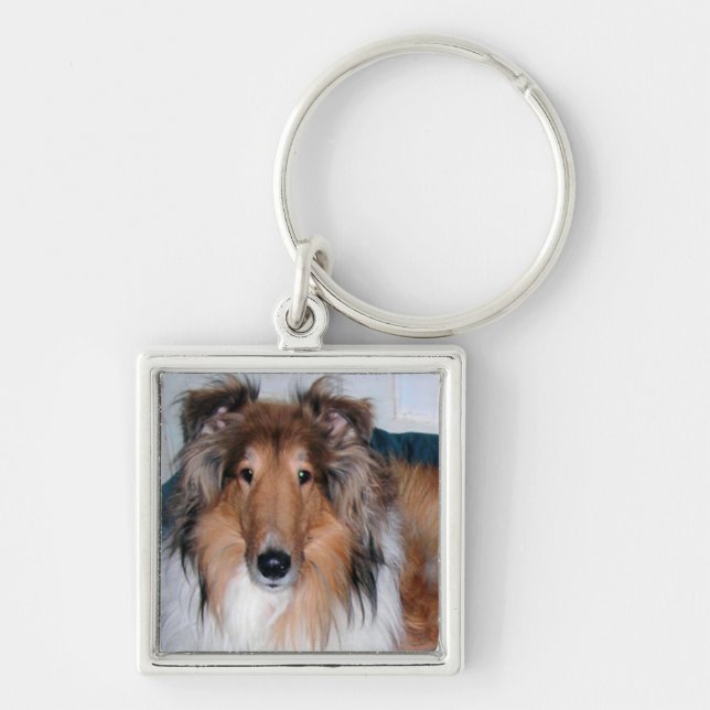 Porte-clés Un Collie (Devant)