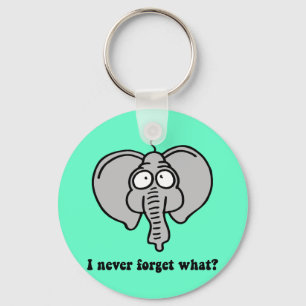 Porte-clés Un éléphant drôle