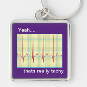 Porte-clés Un Humour cardiologique vraiment enseigné